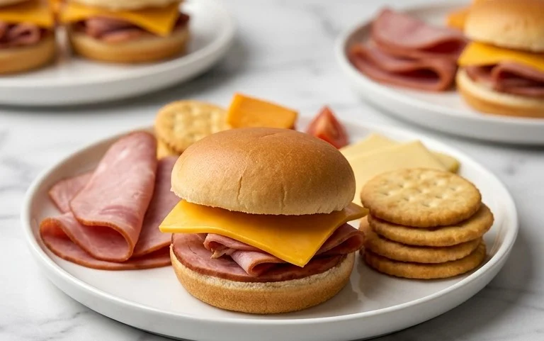 Easy Homemade Beef Beef Ham Cheese Lunchables