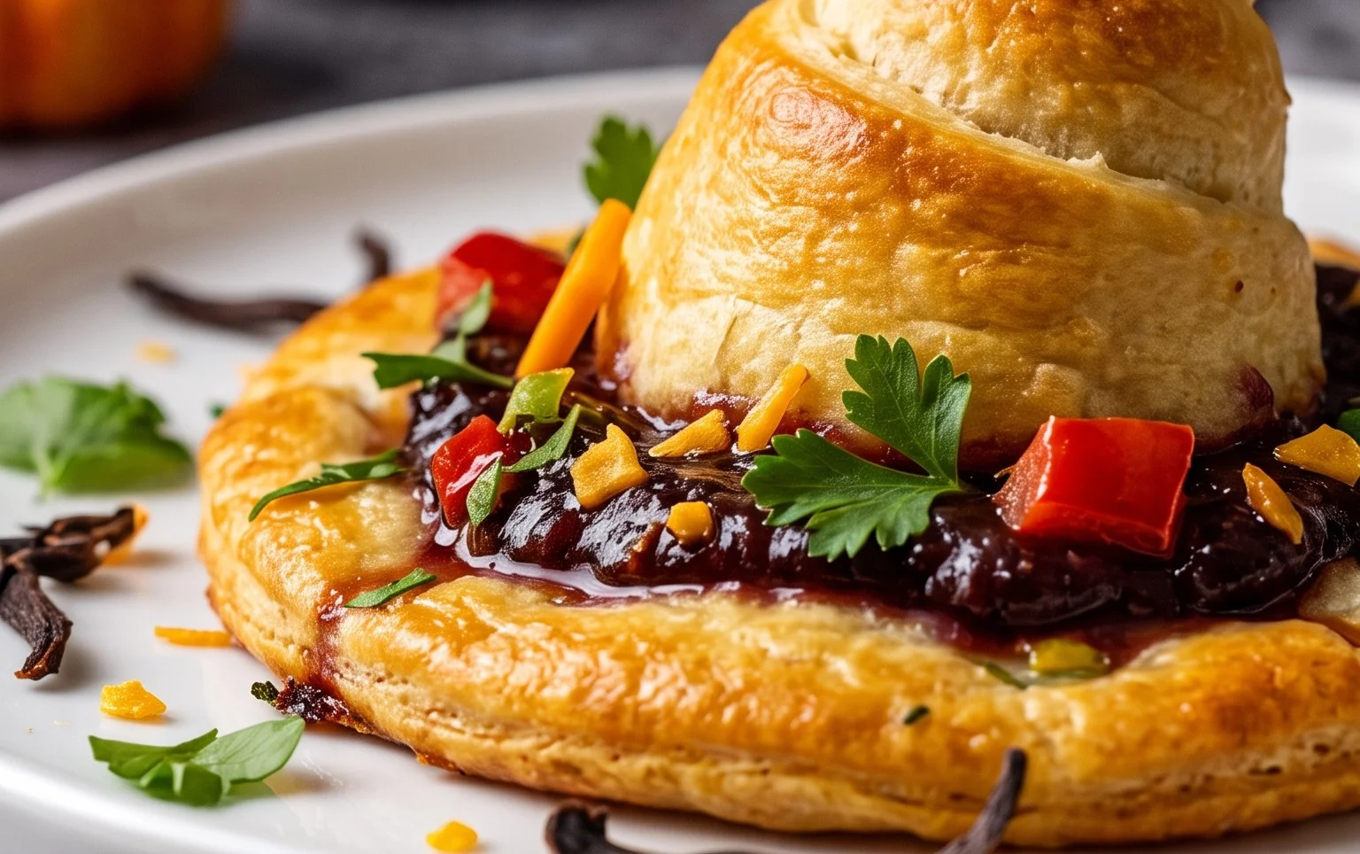 Crescent Roll Witch Hats