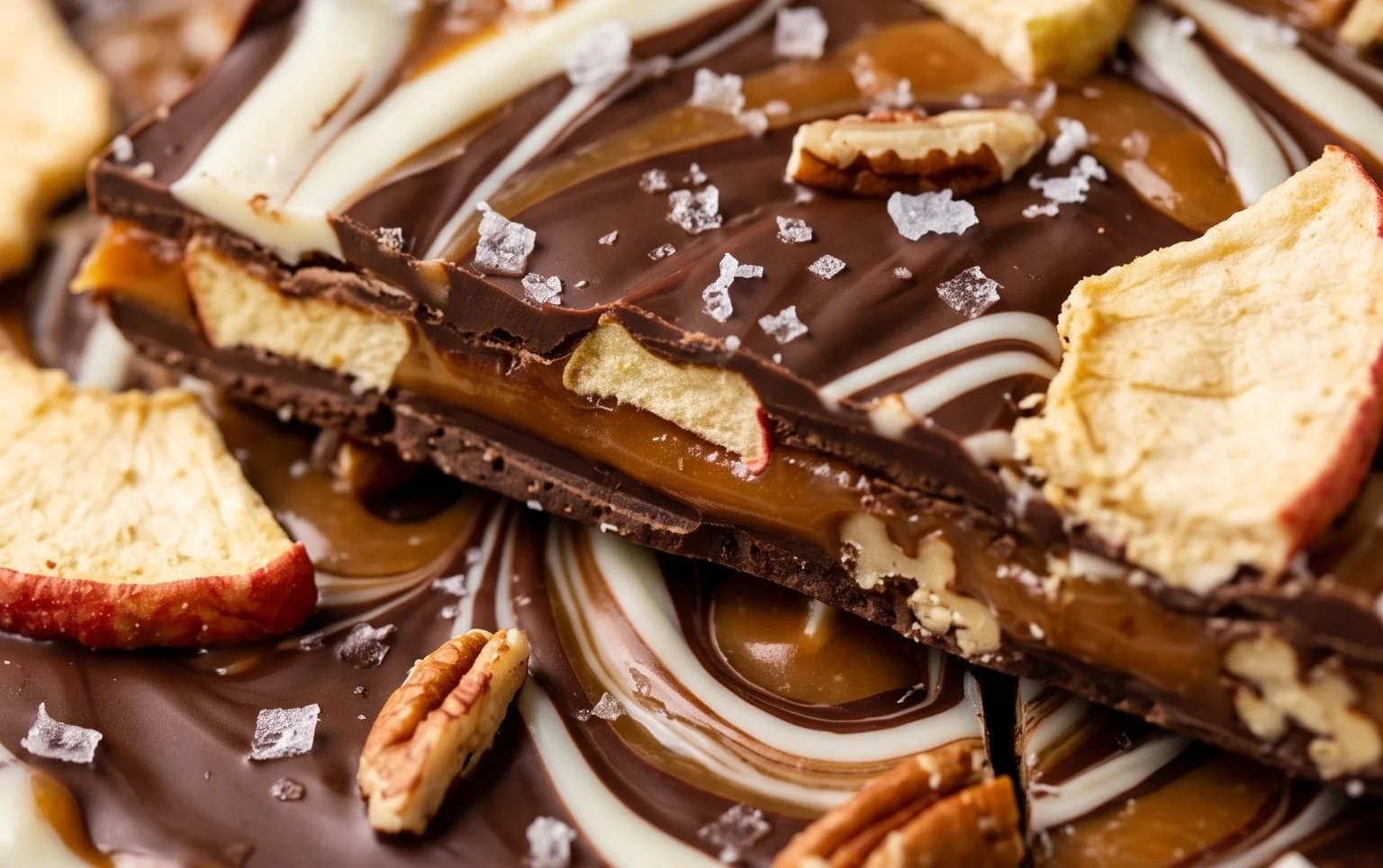Caramel Apple Bark