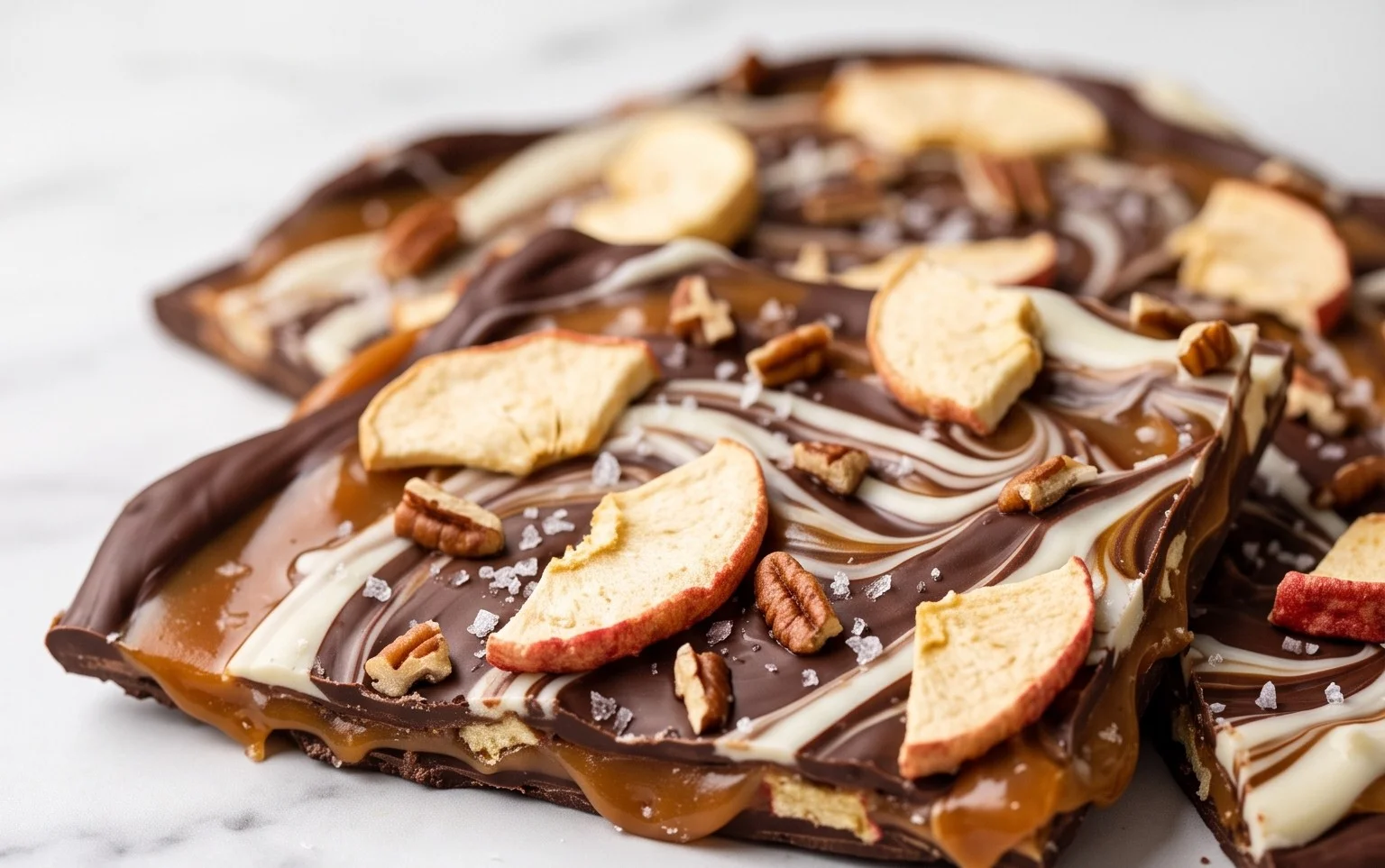 Easy Caramel Apple Bark Recipe