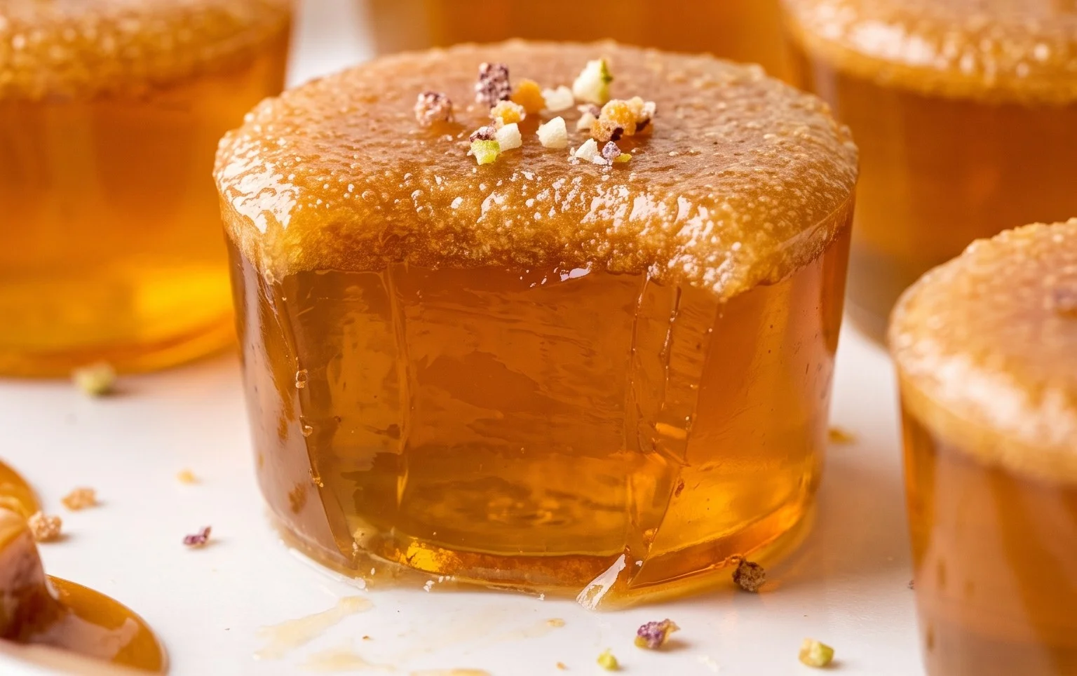 Caramel Apple Jello Shots